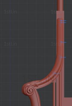 Newels (SZ_0153) 3D model for CNC machine