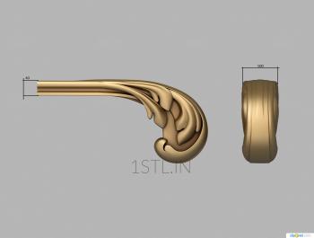 Newels (SZ_0154) 3D model for CNC machine