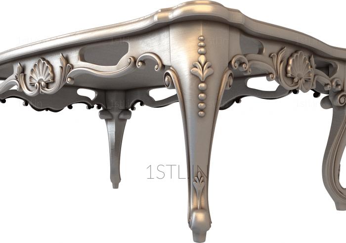 टेबल (STL_0017) सीएनसी मशीन के लिए 3D मॉडल