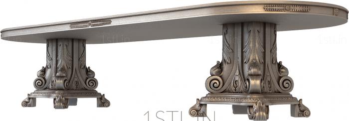 टेबल (STL_0025) सीएनसी मशीन के लिए 3D मॉडल