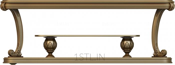 Tables (STL_0028) 3D model for CNC machine