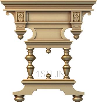 Tables (STL_0114) 3D model for CNC machine