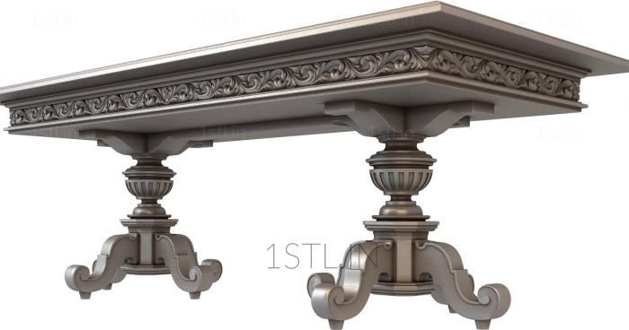 टेबल (STL_0116) सीएनसी मशीन के लिए 3D मॉडल