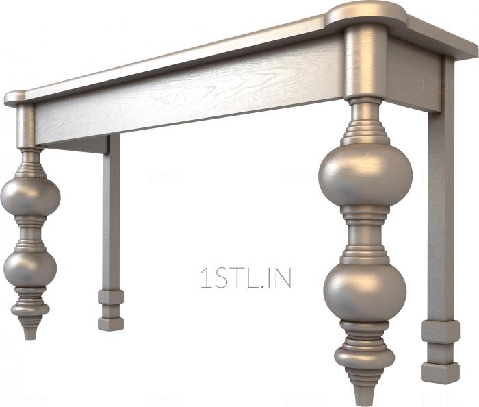 टेबल (STL_0135) सीएनसी मशीन के लिए 3D मॉडल