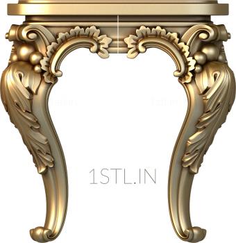 Tables (STL_0303) 3D model for CNC machine