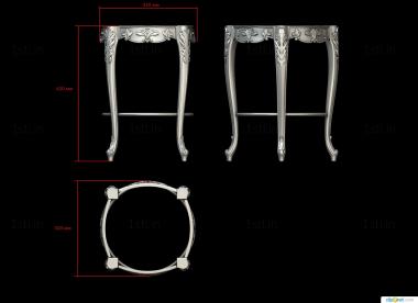 Tables (STL_0427) 3D model for CNC machine