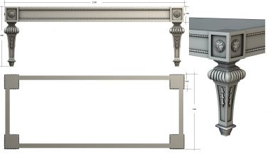 Tables (STL_0456) 3D model for CNC machine