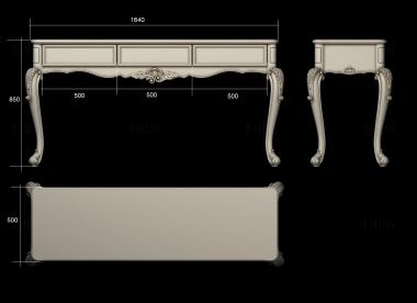 Tables (STL_0462) 3D model for CNC machine