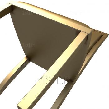 Chair (STUL_0002) 3D model for CNC machine