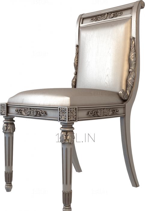 Chair (STUL_0007) 3D model for CNC machine