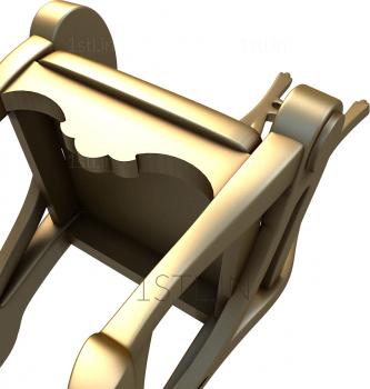 Chair (STUL_0008) 3D model for CNC machine