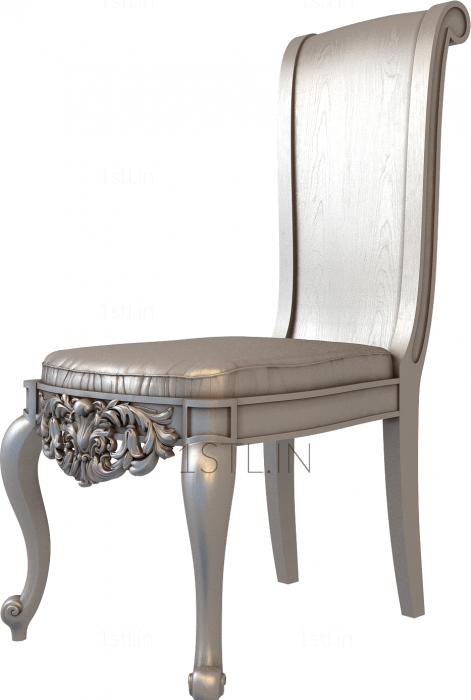 Chair (STUL_0010) 3D model for CNC machine