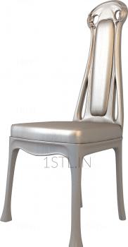 Chair (STUL_0012) 3D model for CNC machine