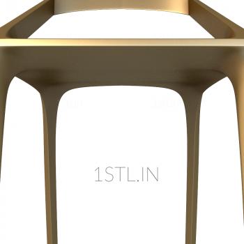 Chair (STUL_0017) 3D model for CNC machine