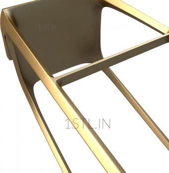 Chair (STUL_0017) 3D model for CNC machine