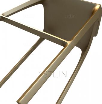 Chair (STUL_0017) 3D model for CNC machine