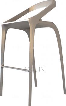 Chair (STUL_0017) 3D model for CNC machine