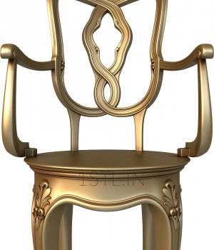 Chair (STUL_0020) 3D model for CNC machine