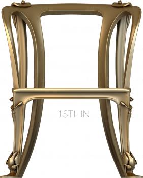 Chair (STUL_0023) 3D model for CNC machine