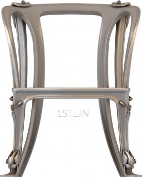 Chair (STUL_0023) 3D model for CNC machine