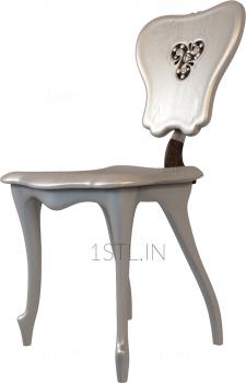 Chair (STUL_0024) 3D model for CNC machine