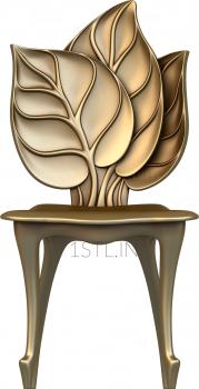 Chair (STUL_0025) 3D model for CNC machine