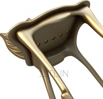 Chair (STUL_0025) 3D model for CNC machine