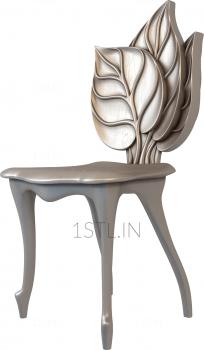 Chair (STUL_0025) 3D model for CNC machine