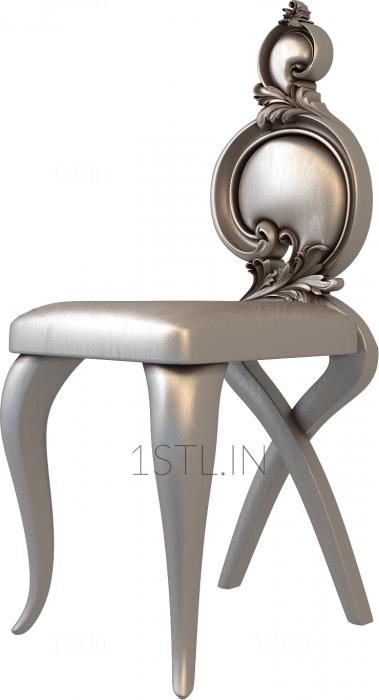 कुर्सी (STUL_0030) सीएनसी मशीन के लिए 3D मॉडल