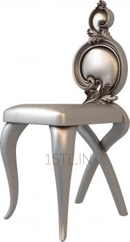 Chair (STUL_0030) 3D model for CNC machine