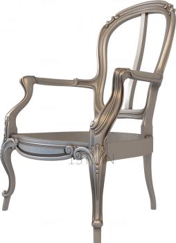 Chair (STUL_0058) 3D model for CNC machine