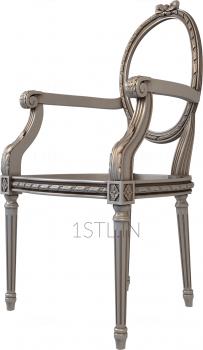 Chair (STUL_0065) 3D model for CNC machine