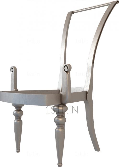 Chair (STUL_0074) 3D model for CNC machine