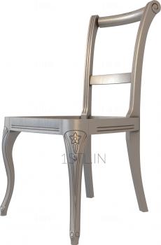 Chair (STUL_0075) 3D model for CNC machine