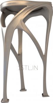 Chair (STUL_0096) 3D model for CNC machine