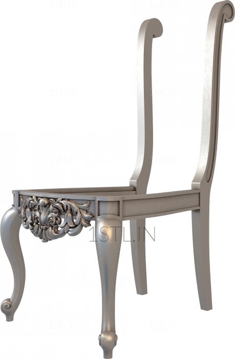 Chair (STUL_0113) 3D model for CNC machine