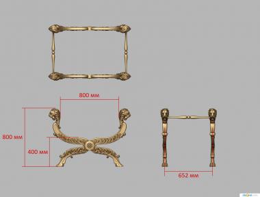 Chair (STUL_0134) 3D model for CNC machine