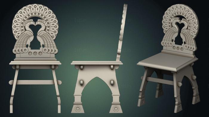 Chair (STUL_0148) 3D model for CNC machine