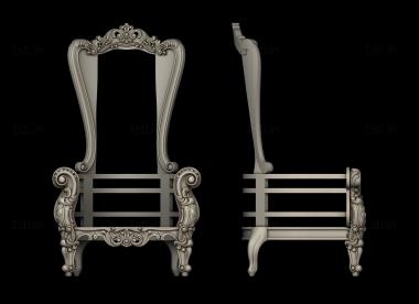 Chair (STUL_0163) 3D model for CNC machine