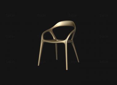 Chair (STUL_0168) 3D model for CNC machine