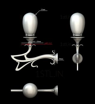 Lamp (SV_0026) 3D model for CNC machine