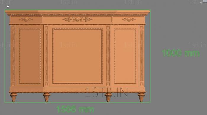 Stand (TM_0095) 3D model for CNC machine