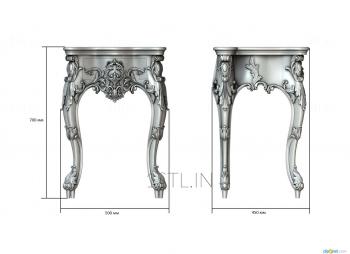 Stand (TM_0116) 3D model for CNC machine