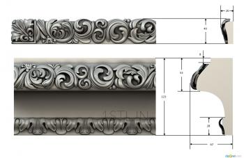 Stand (TM_0133) 3D model for CNC machine