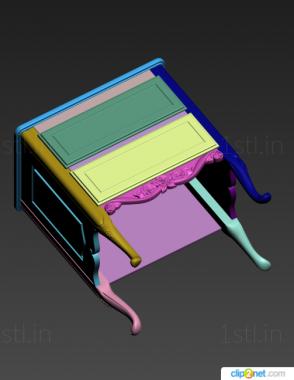 Stand (TM_0160) 3D model for CNC machine