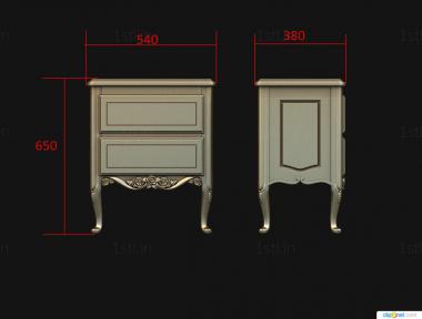 Stand (TM_0160) 3D model for CNC machine