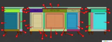 Stand (TM_0161) 3D model for CNC machine