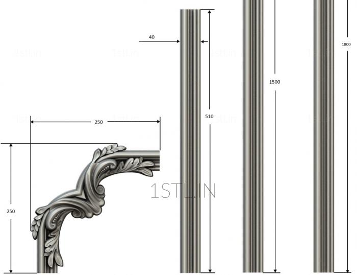 Corner (UG_0148) 3D model for CNC machine