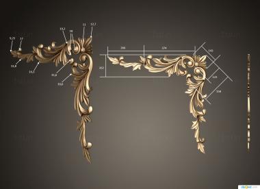 Corner (UG_0245) 3D model for CNC machine