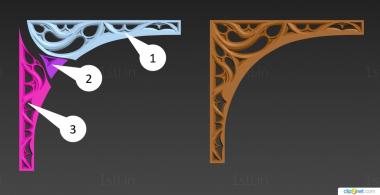 Corner (UG_0247) 3D model for CNC machine